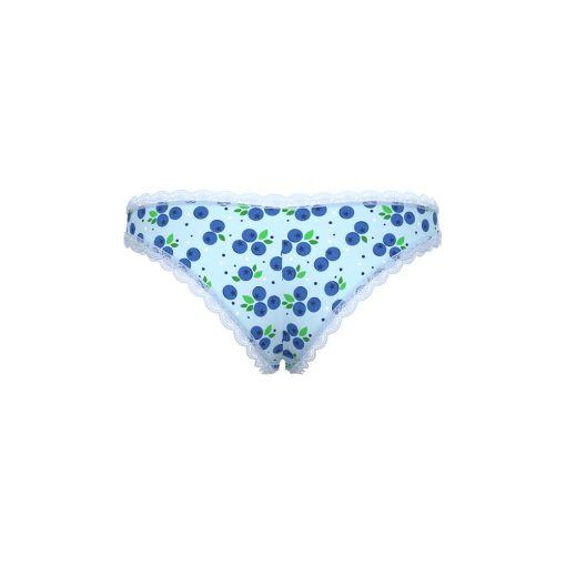 Magic Silk Sweet Treats Crotchless Boy Short With Lube Blueberry Queen Size - Image 5