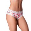 Magic Silk Sweet Treats Crotchless Boy Short With Lube Peach S/M