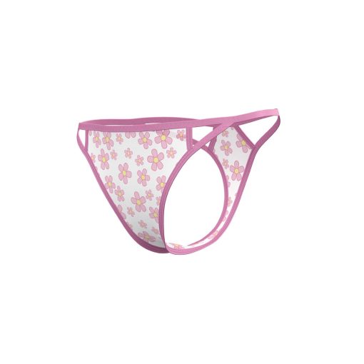 Magic Silk Daisy Dress & Tanga Set Daisy Print S/M - Image 10
