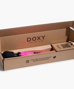 Doxy Die Cast Wand Vibrator Hot Pink