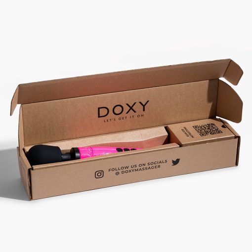Doxy Die Cast Wand Vibrator Hot Pink - Image 6