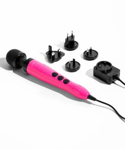 Doxy Die Cast 3 Compact Wand Vibrator Hot Pink