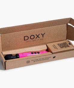 Doxy Die Cast 3 Compact Wand Vibrator Hot Pink