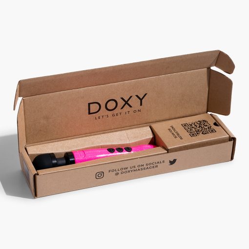 Doxy Die Cast 3 Compact Wand Vibrator Hot Pink - Image 7