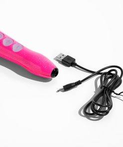 Doxy Die Cast 3R Rechargeable Compact Wand Vibrator Hot Pink
