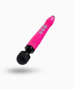 Doxy Die Cast 3R Rechargeable Compact Wand Vibrator Hot Pink