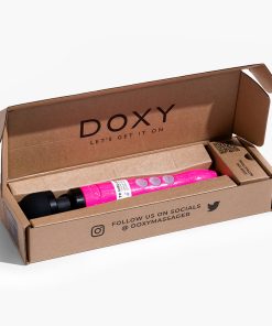 Doxy Die Cast 3R Rechargeable Compact Wand Vibrator Hot Pink