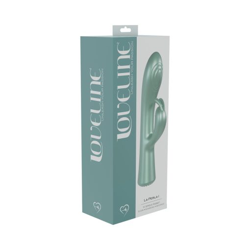 Loveline La Perla I Rechargeable Silicone Rabbit Green