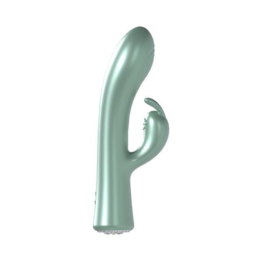 Loveline La Perla I Rechargeable Silicone Rabbit Green - Image 2