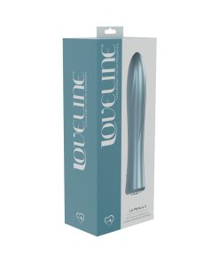 Loveline La Perla Ii Rechargeable Silicone Vibrator Blue