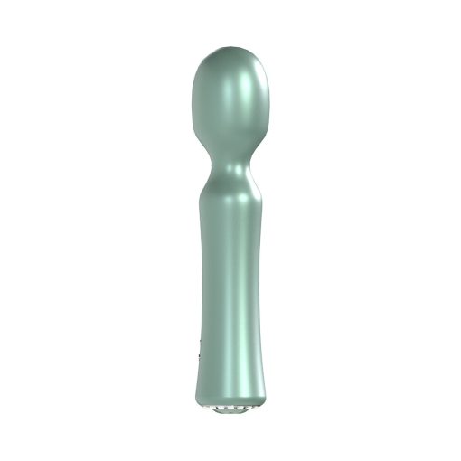 Loveline La Perla Iv Rechargeable Silicone Wand Green - Image 2