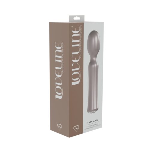 Loveline La Perla Iv Rechargeable Silicone Wand Pink
