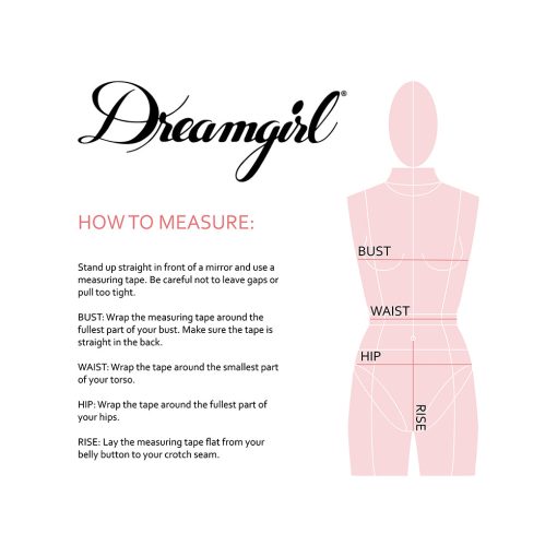 Dreamgirl High Neck Fishnet Bodystocking Black O/S - Image 6
