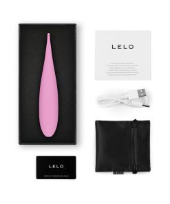 Lelo Dot Travel Clitoral Pinpoint Vibrator Pink