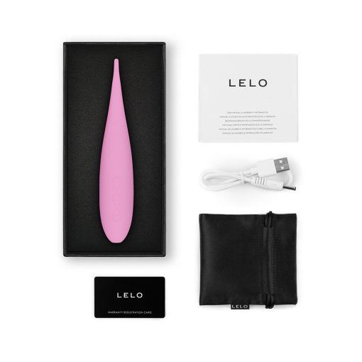 Lelo Dot Travel Clitoral Pinpoint Vibrator Pink - Image 4