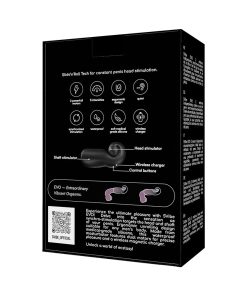 Snail Vibe Svibe Evo Rechargeable Masturbator Black