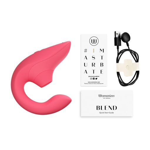 Womanizer Blend – Dual Stimulation Rabbit with Pleasure Air & Vibration - Image 11