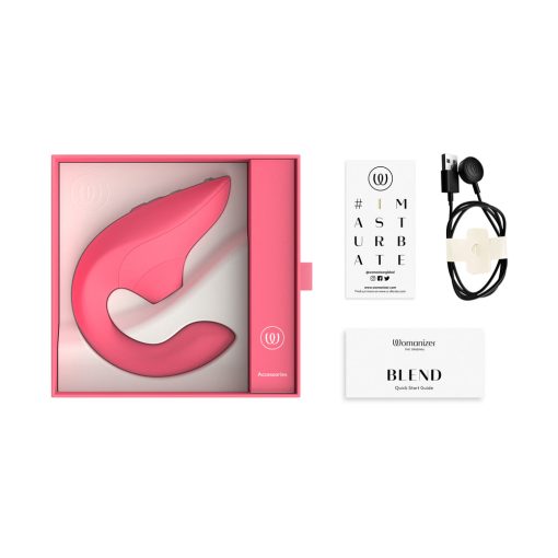 Womanizer Blend – Dual Stimulation Rabbit with Pleasure Air & Vibration - Image 12