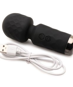Bang! 10X Mini Silicone Wand Black