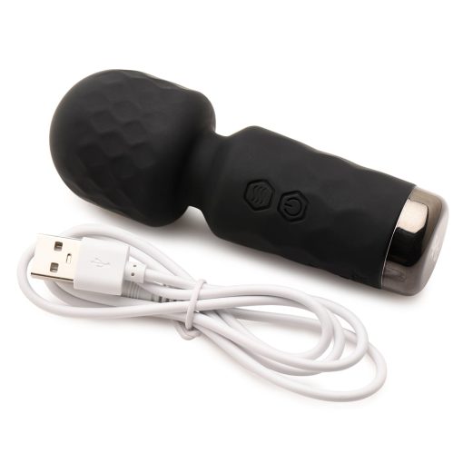 Bang! 10X Mini Silicone Wand Black - Image 7