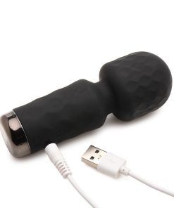 Bang! 10X Mini Silicone Wand Black