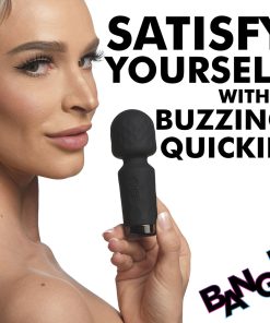 Bang! 10X Mini Silicone Wand Black