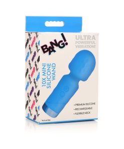 Bang! 10X Mini Silicone Wand Blue