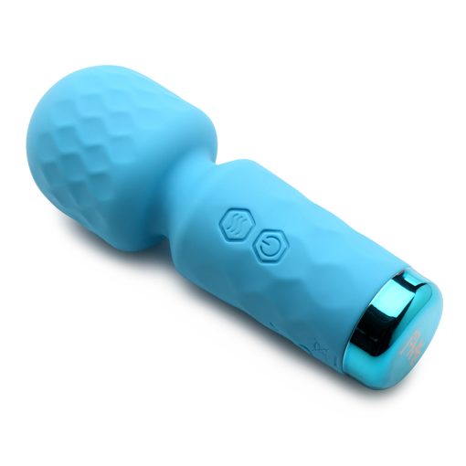 Bang! 10X Mini Silicone Wand Blue - Image 3