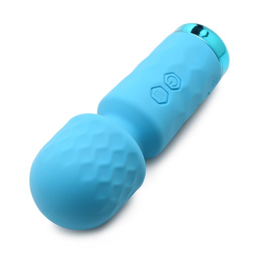 Bang! 10X Mini Silicone Wand Blue - Image 5