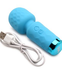 Bang! 10X Mini Silicone Wand Blue
