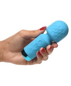 Bang! 10X Mini Silicone Wand Blue