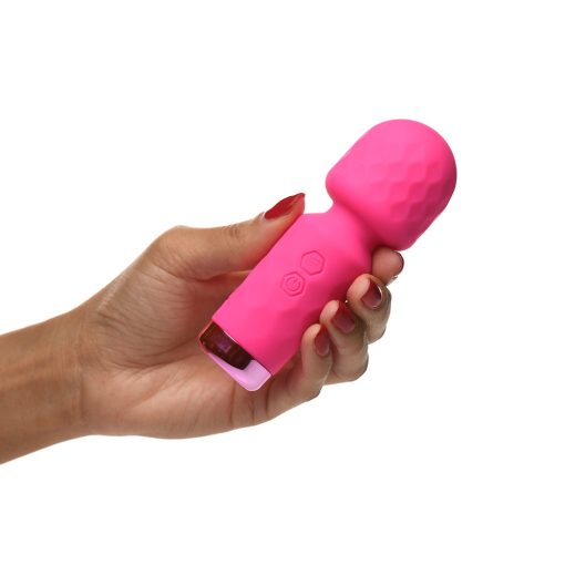 Bang! 10X Mini Silicone Wand Pink - Image 9