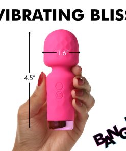 Bang! 10X Mini Silicone Wand Pink