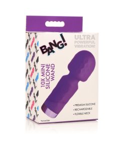 Bang! 10X Mini Silicone Wand Purple