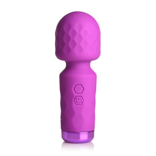 Bang! 10X Mini Silicone Wand Purple - Image 2
