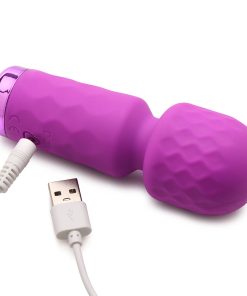 Bang! 10X Mini Silicone Wand Purple
