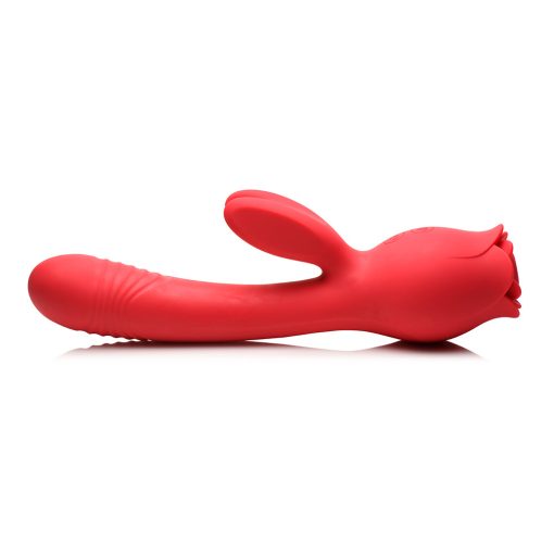 Bloomgasm Blooming Bunny Sucking & Thrusting Silicone Rabbit Vibrator - Image 3