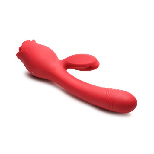 Bloomgasm Blooming Bunny Sucking & Thrusting Silicone Rabbit Vibrator - Image 4