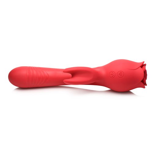 Bloomgasm Blooming Bunny Sucking & Thrusting Silicone Rabbit Vibrator - Image 6