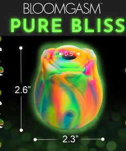 Bloomgasm Glow Rose Glow-In-The-Dark Rose Clit Stimulator