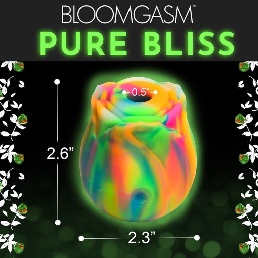 Bloomgasm Glow Rose Glow-In-The-Dark Rose Clit Stimulator - Image 11