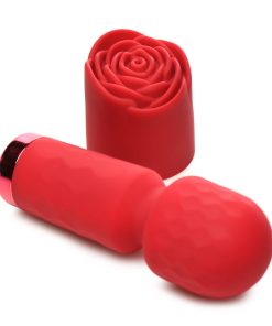 Bloomgasm Pleasure Rose-Petite Mini Silicone Rose Wand