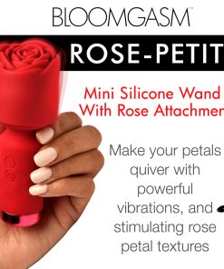 Bloomgasm Pleasure Rose-Petite Mini Silicone Rose Wand