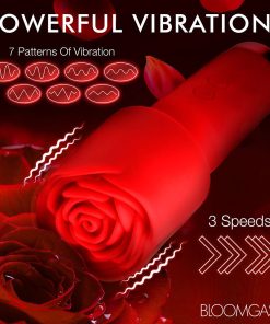Bloomgasm Pleasure Rose-Petite Mini Silicone Rose Wand