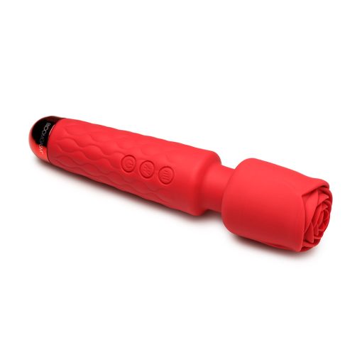 Bloomgasm Pleasure Rose 10X Silicone Wand With Rose Attachment - Image 3