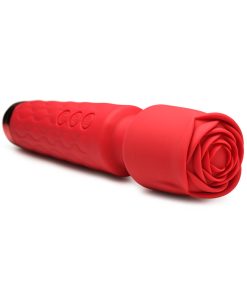 Bloomgasm Pleasure Rose 10X Silicone Wand With Rose Attachment