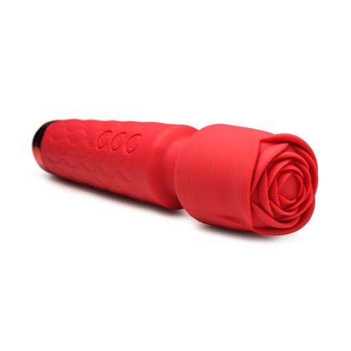 Bloomgasm Pleasure Rose 10X Silicone Wand With Rose Attachment - Image 6