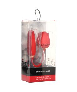 Bloomgasm Romping Rose 10X Suction Rose & Thrusting Vibrator