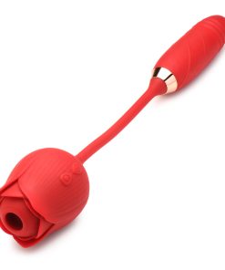 Bloomgasm Romping Rose 10X Suction Rose & Thrusting Vibrator