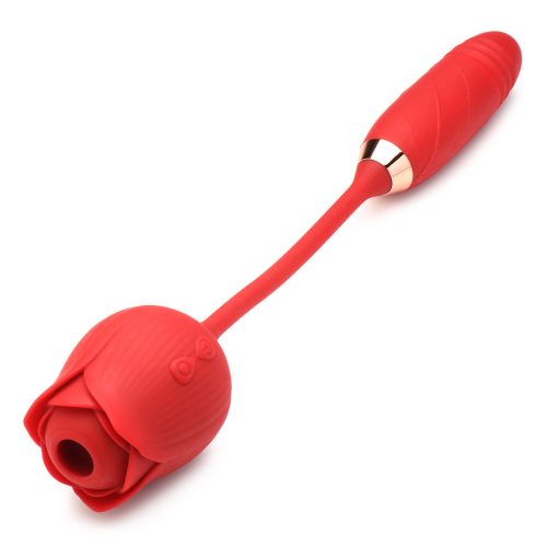 Bloomgasm Romping Rose 10X Suction Rose & Thrusting Vibrator - Image 5